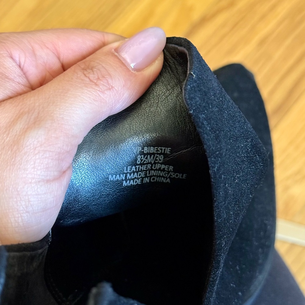 Suede Pointed Toe Booties - Picture 3 of 5